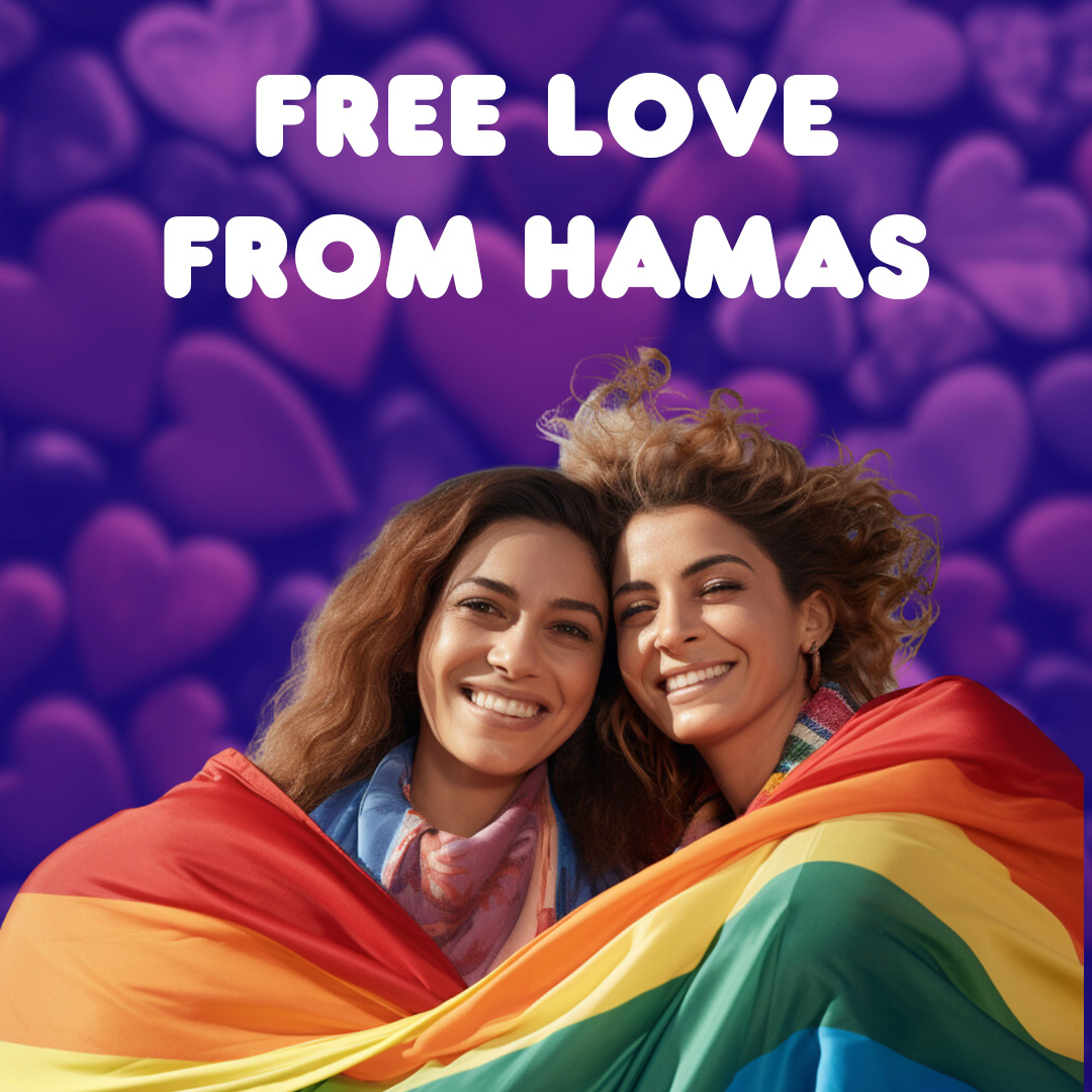 Non c’è pace senza libertà di amare: Free Love from Hamas