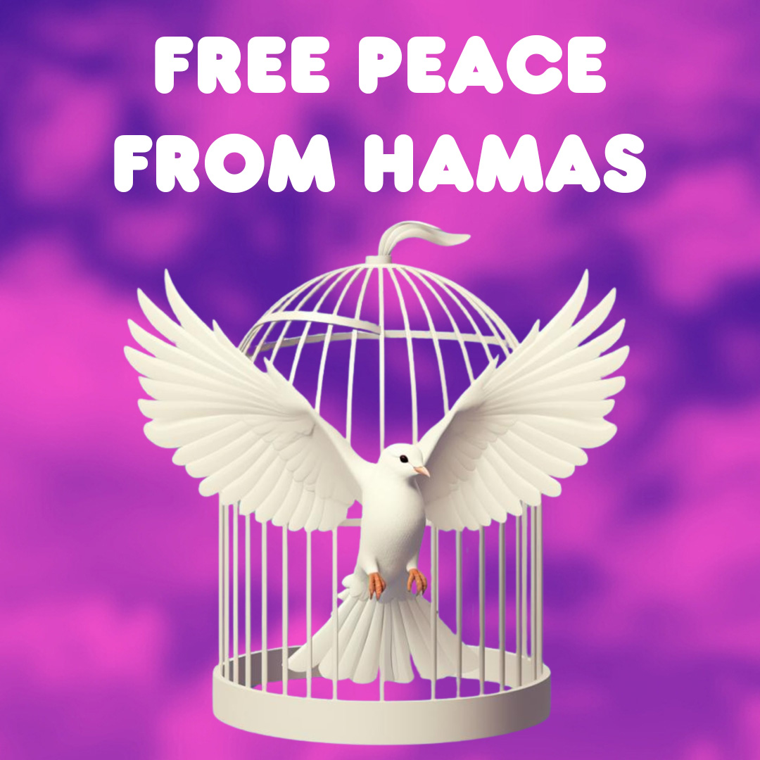 Non c’è pace su chi spara sulla pace: Free Peace from Hamas