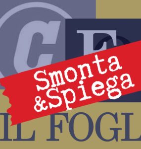 Fatto Foglio Corriere Smonta e spiega