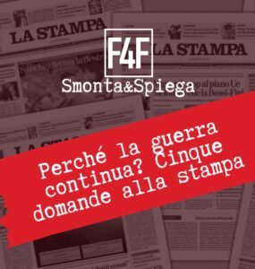 Perché la guerra continua